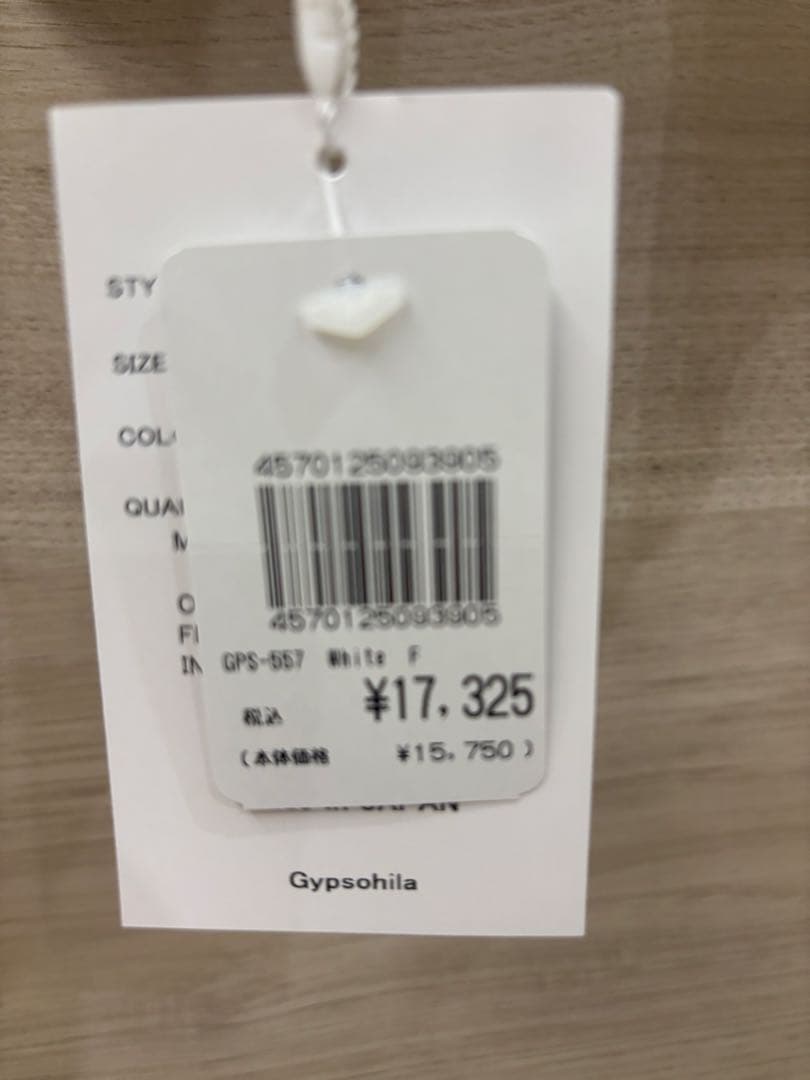 ジプソフィア gypsohilaチュールティシャツ