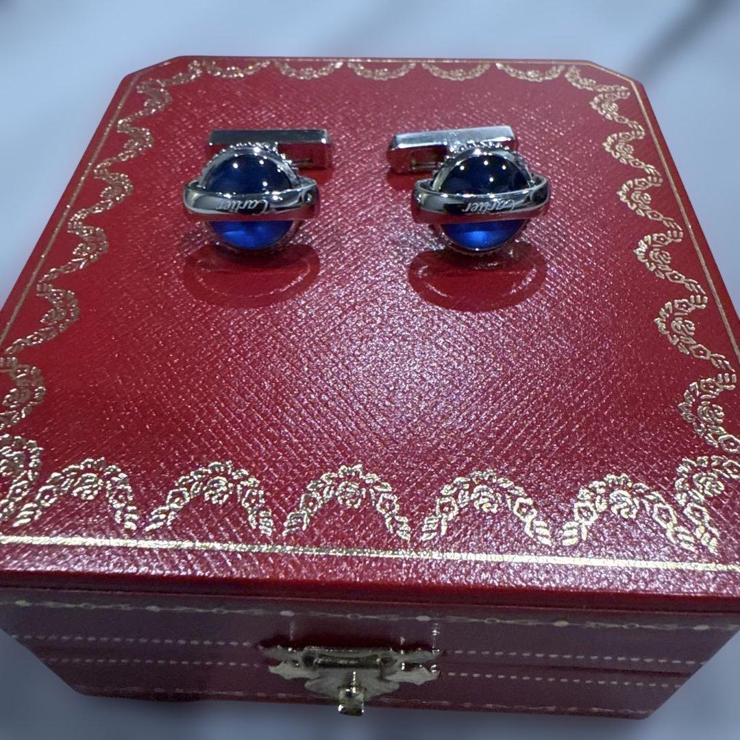 バロン ブルー ドゥ カルティエ シルバー カフリンクス 定価140000円