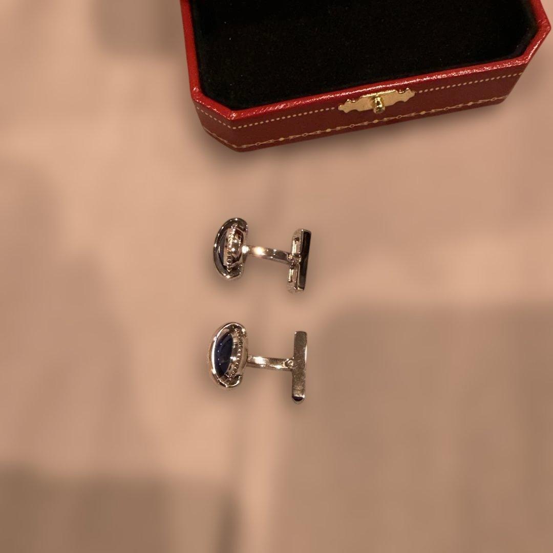 バロン ブルー ドゥ カルティエ シルバー カフリンクス 定価140000円