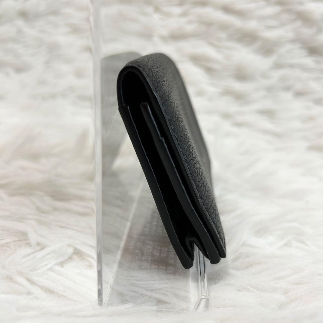 TOM FORD トムフォード レザー カードケース 名刺入れ ブラック シボ革