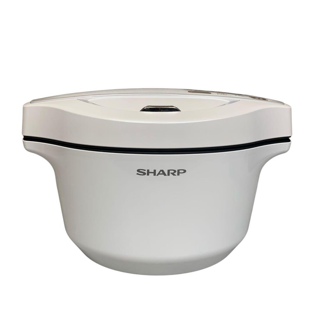 シャープ ヘルシオ ホットクック 電気調理鍋 ホワイト KN-HW24E-W