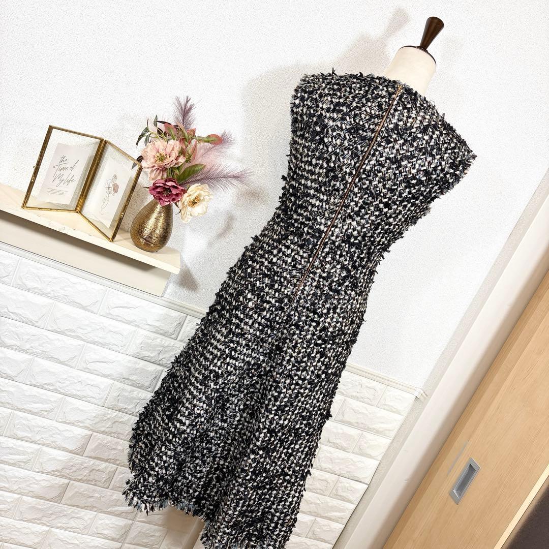 EPOCA★　エポカ　ワンピース　ドレス　ツイード　エレガンス　高級　サイズ42