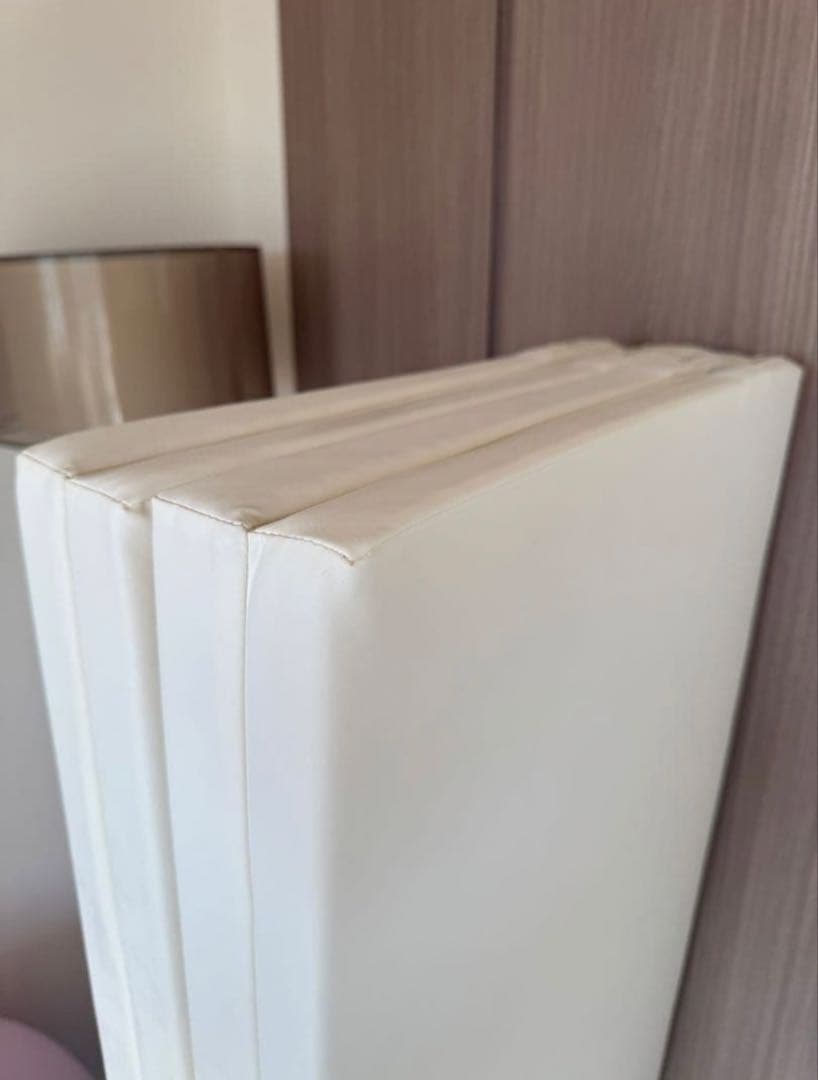 【でにーろ】ケラッタ kerata プレイマット ホワイト 200×140