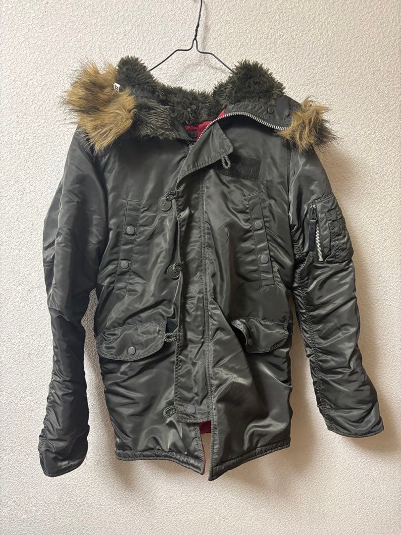 希少カラー　ALPHA INDUSTRIES N-3B フライトジャケット