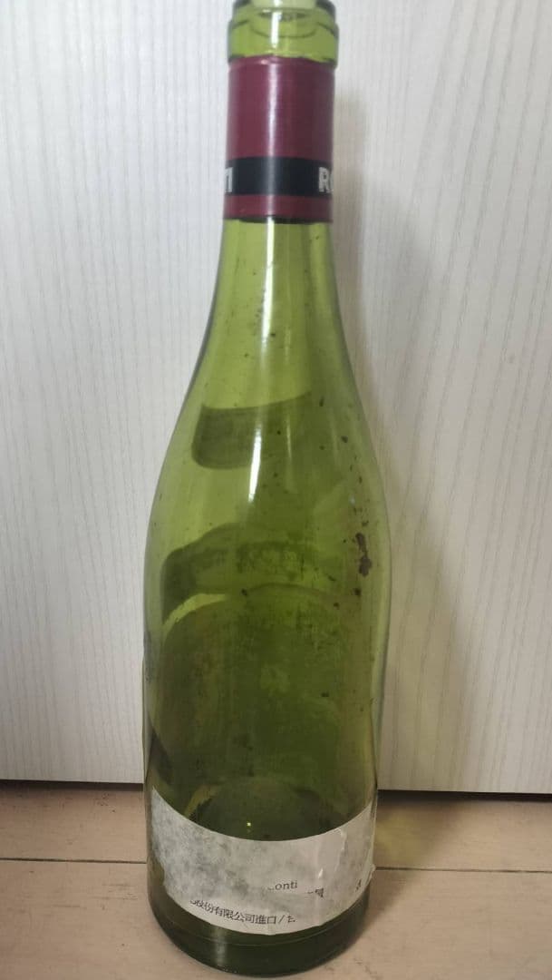 カ*ル様 ROMANEE-CONTI 1982年 LEROY空き瓶 木箱・プレー