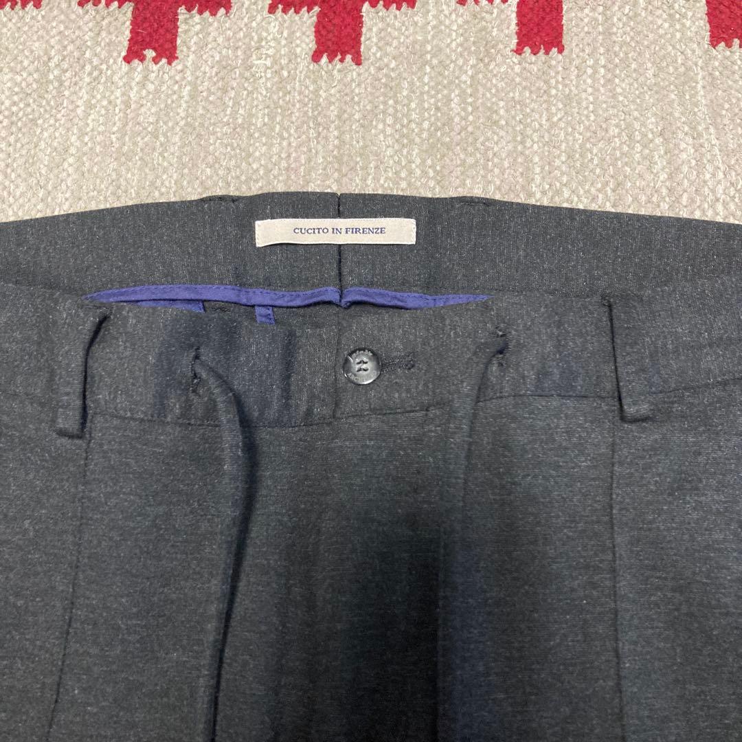 giabsarchivio スラックス 48 ダークグレー