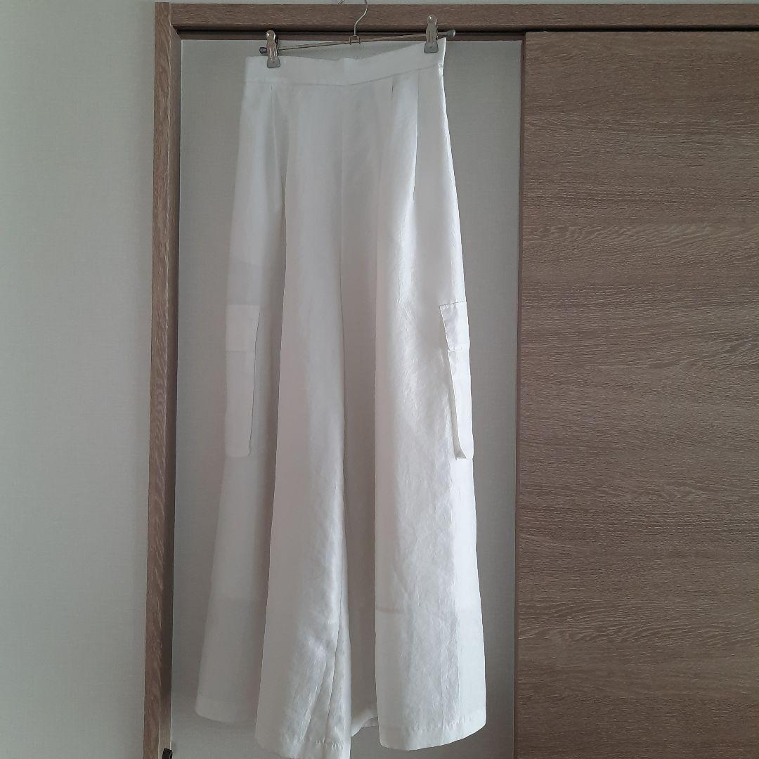 【本日限定値下げ】Lig. ワイドカーゴパンツ ホワイト 白 リグ