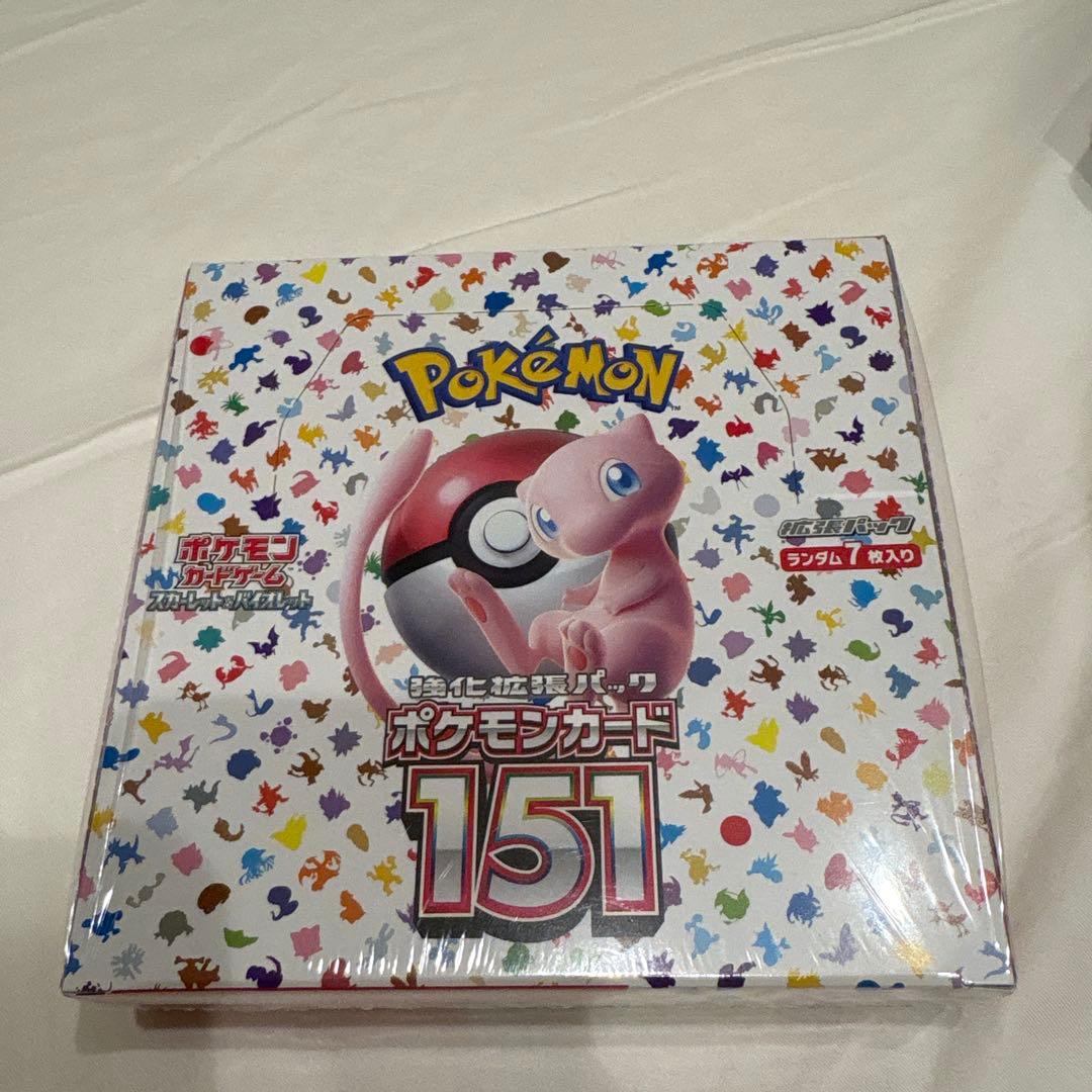【シュリンク付き、未開封】151 ポケモン box