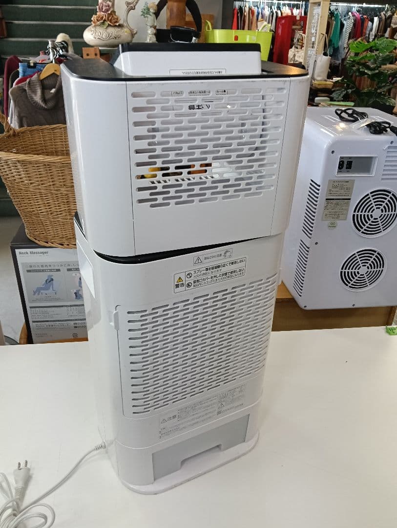 IRIS OHYAMA サーキュレーター衣類乾燥除湿機 KIJDC-N50-W