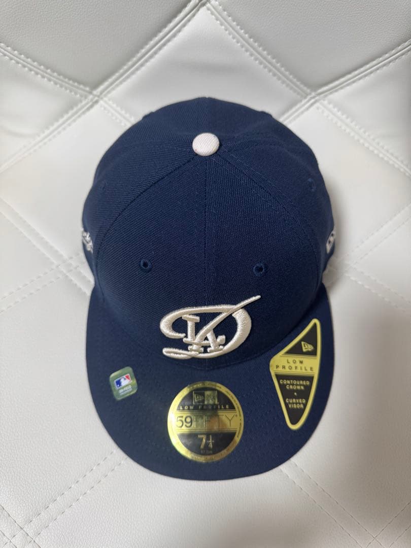 【新品】59FIFTY LP MLBシティコネクトドジャースネイビー7 1/4