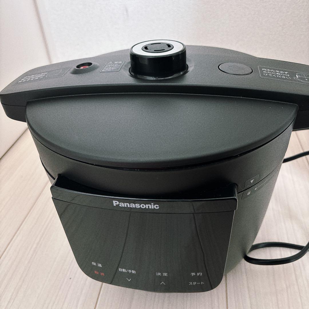 Panasonic 電気圧力鍋 ブラック