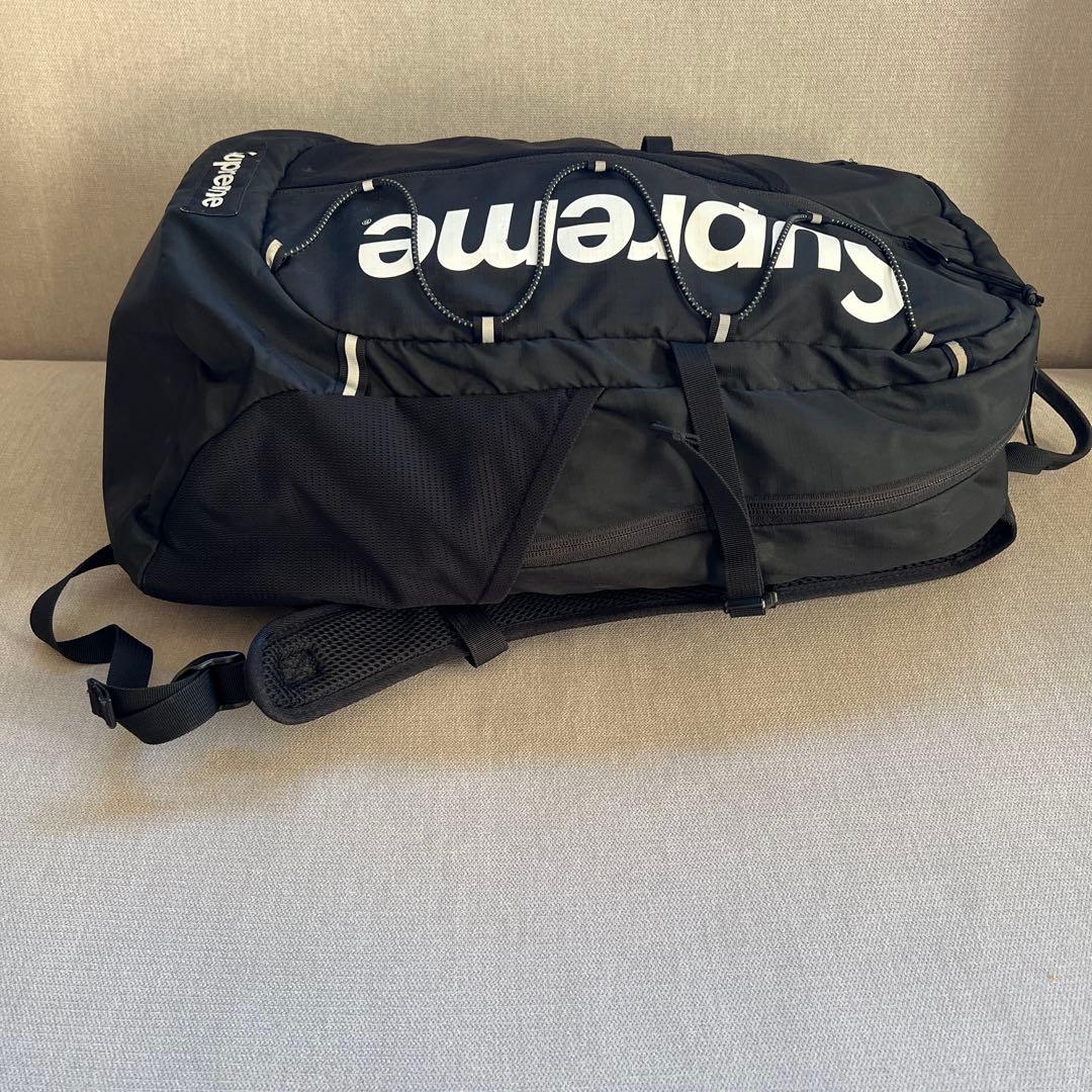 SUPREME 17ss ナイロン バックパック リュック 20L 正規品 黒