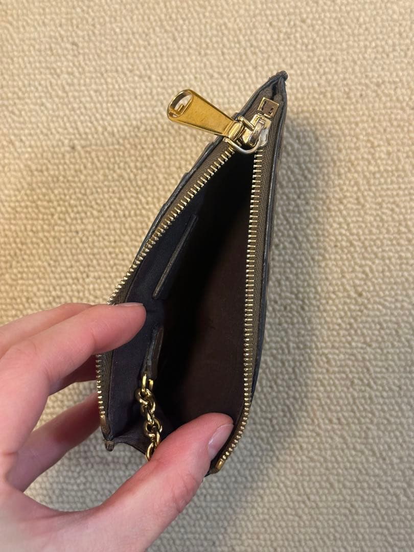 FENDI ダークブラウン ケース カードケース