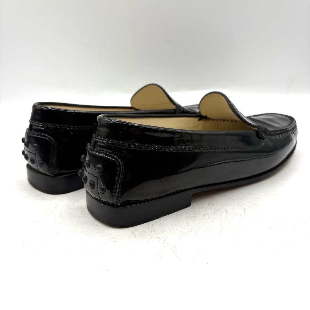 美品✨ TOD'S ds MOC 【23.0cm】 スリッポン 黒