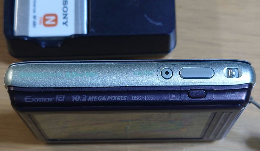 SONY Cyber-shot DSC-TX5　予備バッテリー付　動作確認済み