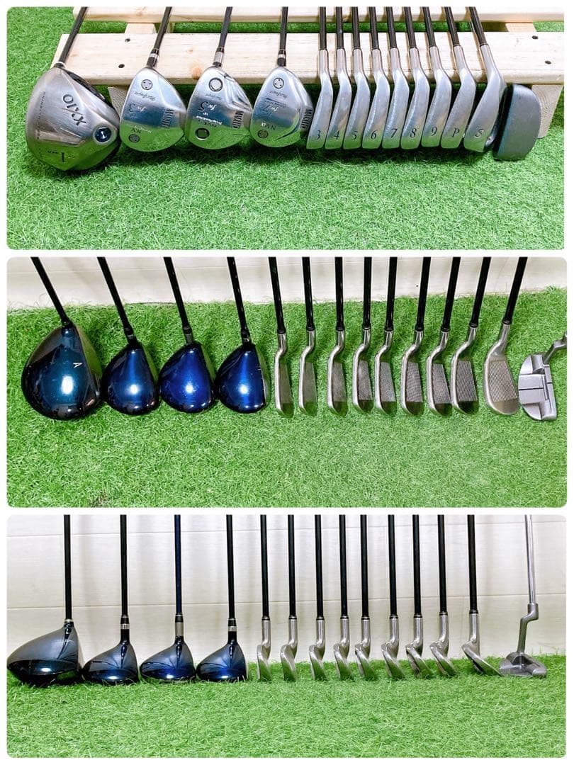 H5 ゼクシオ　初心者オススメ　ゴルフクラブ　メンズセット　右利き　14本