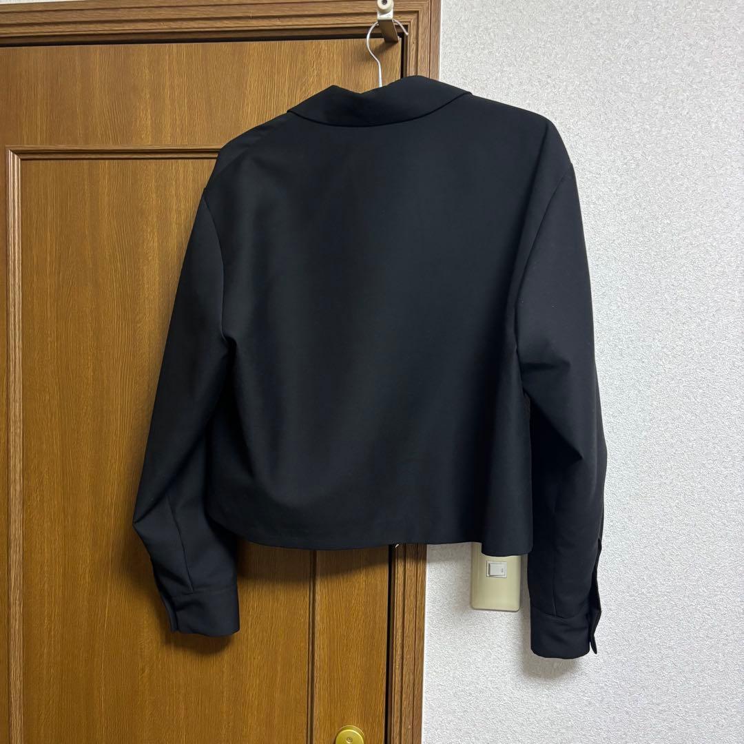 FRKM SCD　クロップドテーラードジャケット 短丈　韓国系　モード