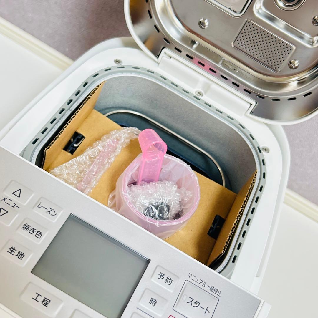 【未使用品】Panasonic ホームベーカリー 1斤 SD-MDX102-W