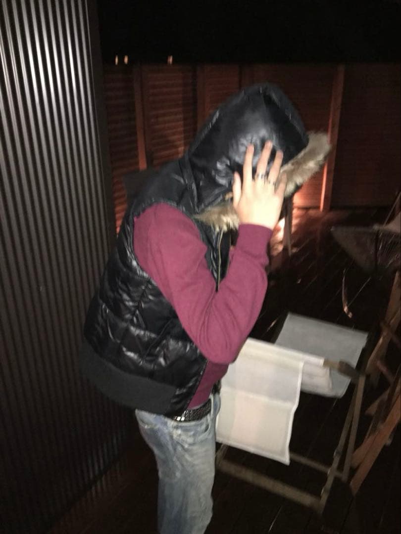 archive y2k grunge ファーダウンベスト 平成　ギャル　SWAG