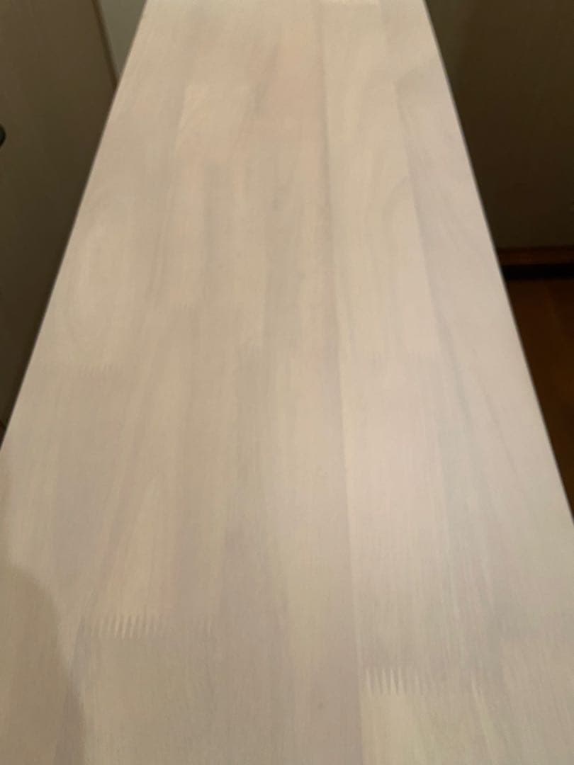 Felicica ホワイト 天然木 カウンターテーブル