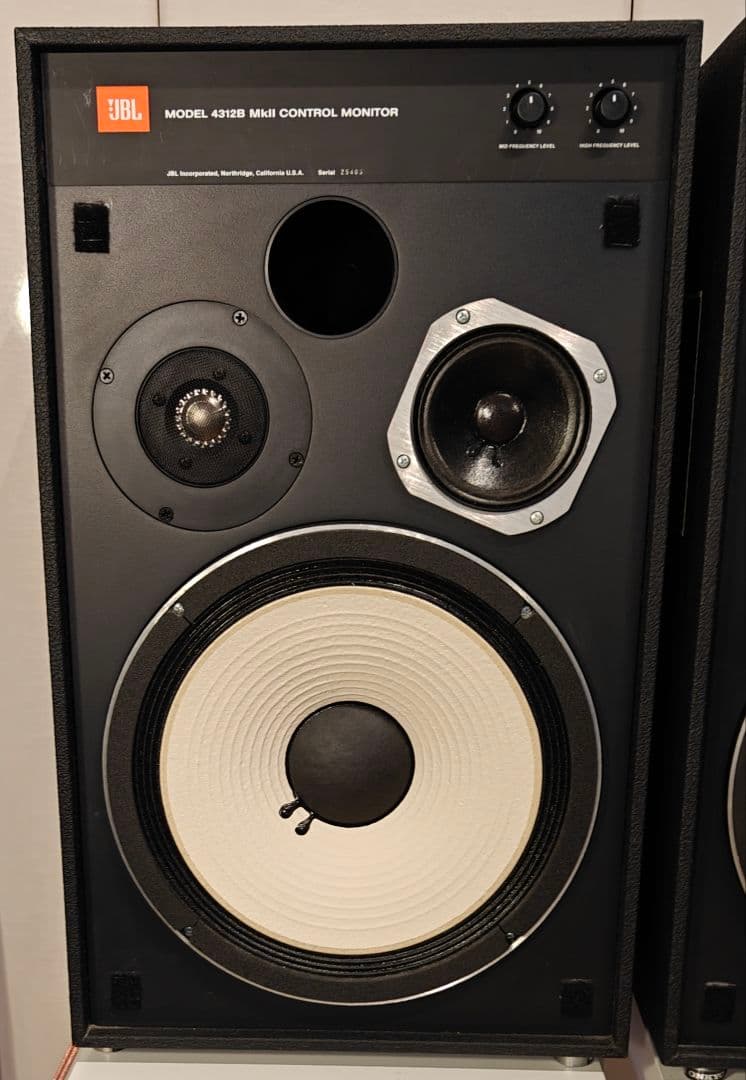 JBL 4312B MkII ペア 左右対称ミラーイメージ 伝説の名機