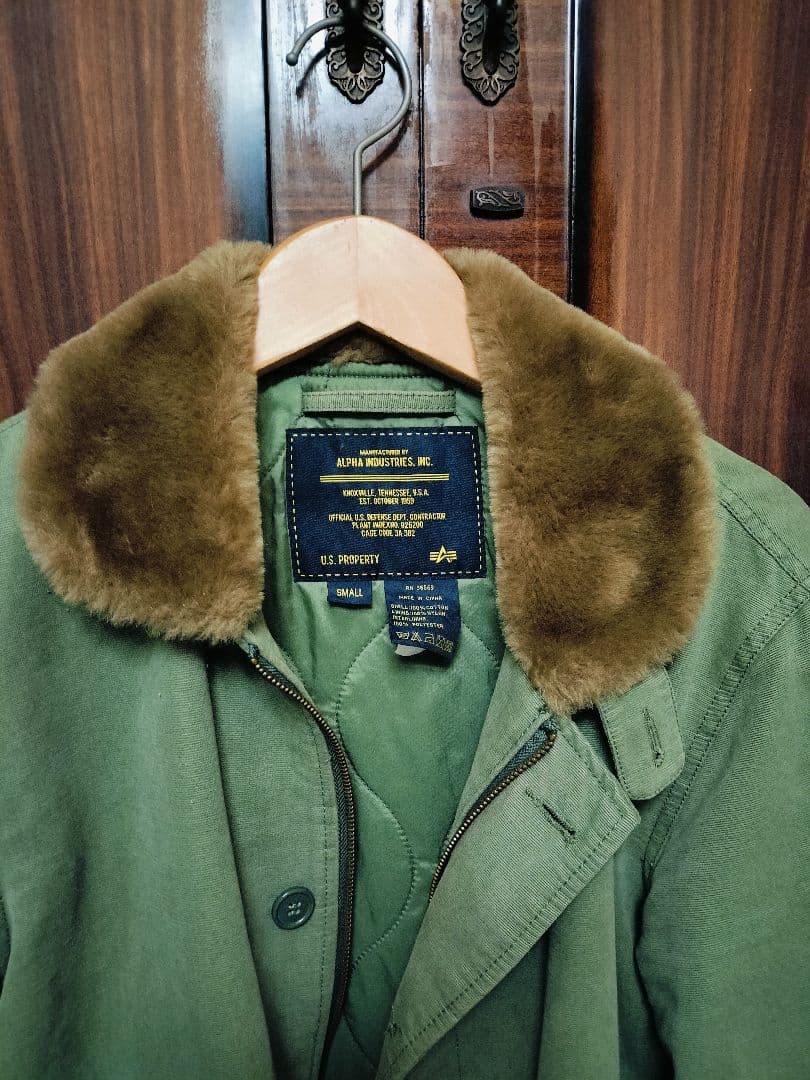 アルファＮ1デッキジャケットオリーブ