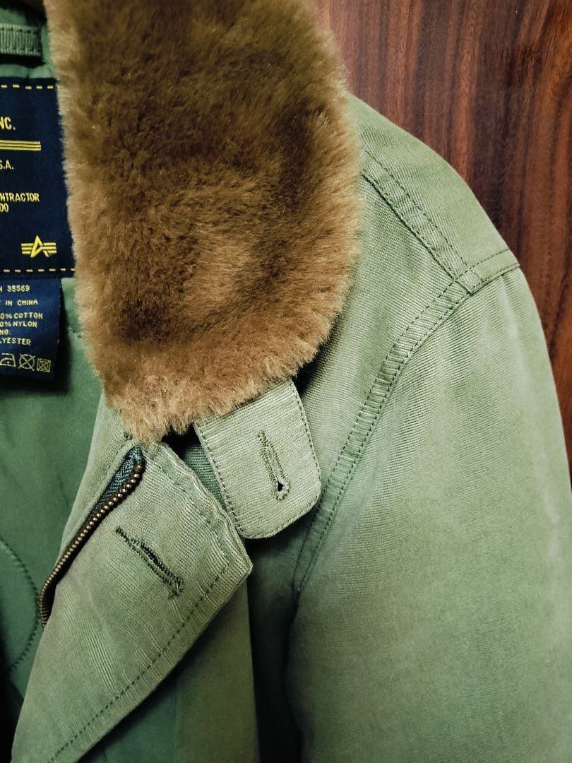 アルファＮ1デッキジャケットオリーブ