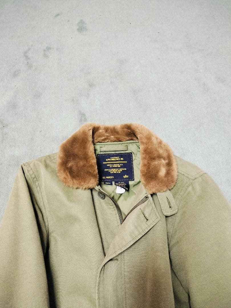 アルファＮ1デッキジャケットオリーブ