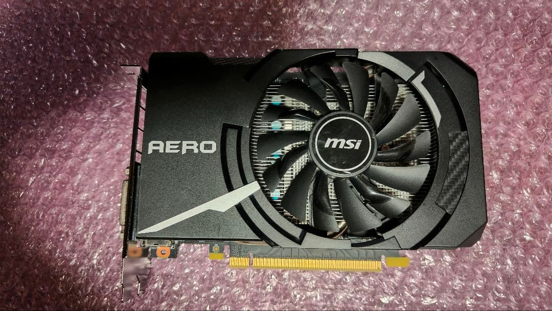 MSI GTX 1060 AERO ITX 6G 動作確認済み ①