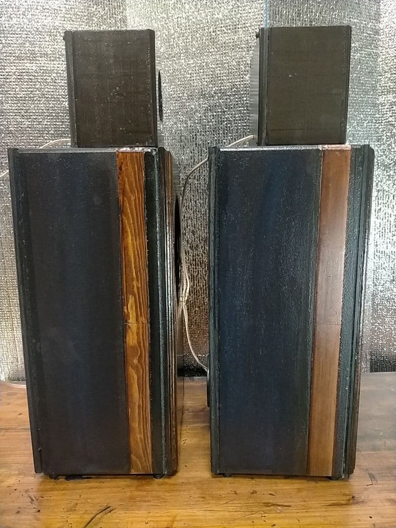 【自作033】2wayFULLVCC×アルニコ中型スリムスピーカー（8Ω仕様）