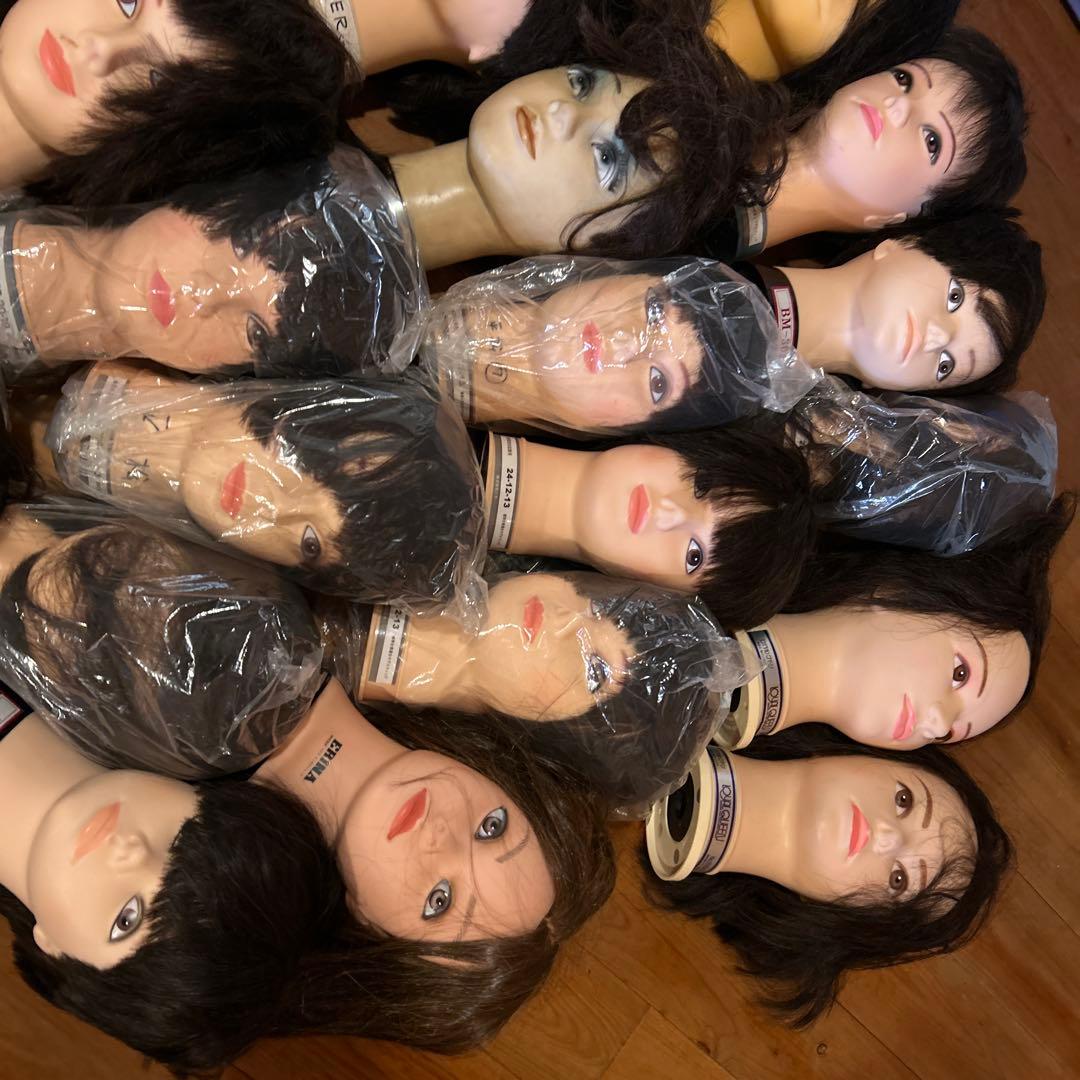 ウィッグ　セット　多数　28体