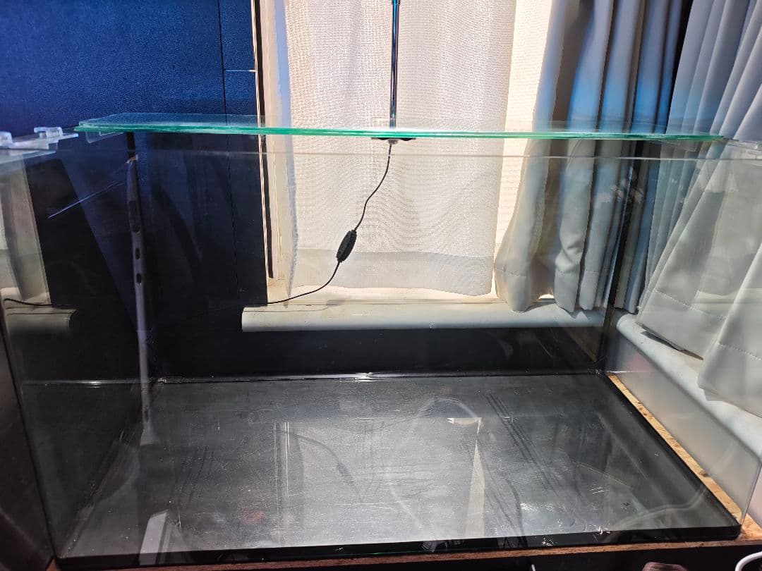 【引取限定】90cmハイタイプ(900×450×500) 曲げオールガラス水槽