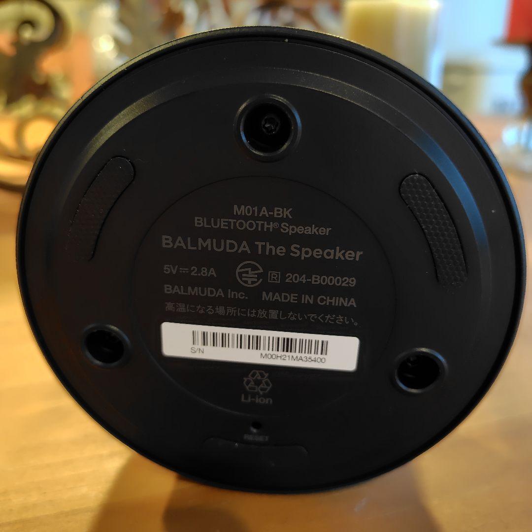 バルミューダ ＢＴM01A-BKブラック BALMUDA ワイヤレススピーカー