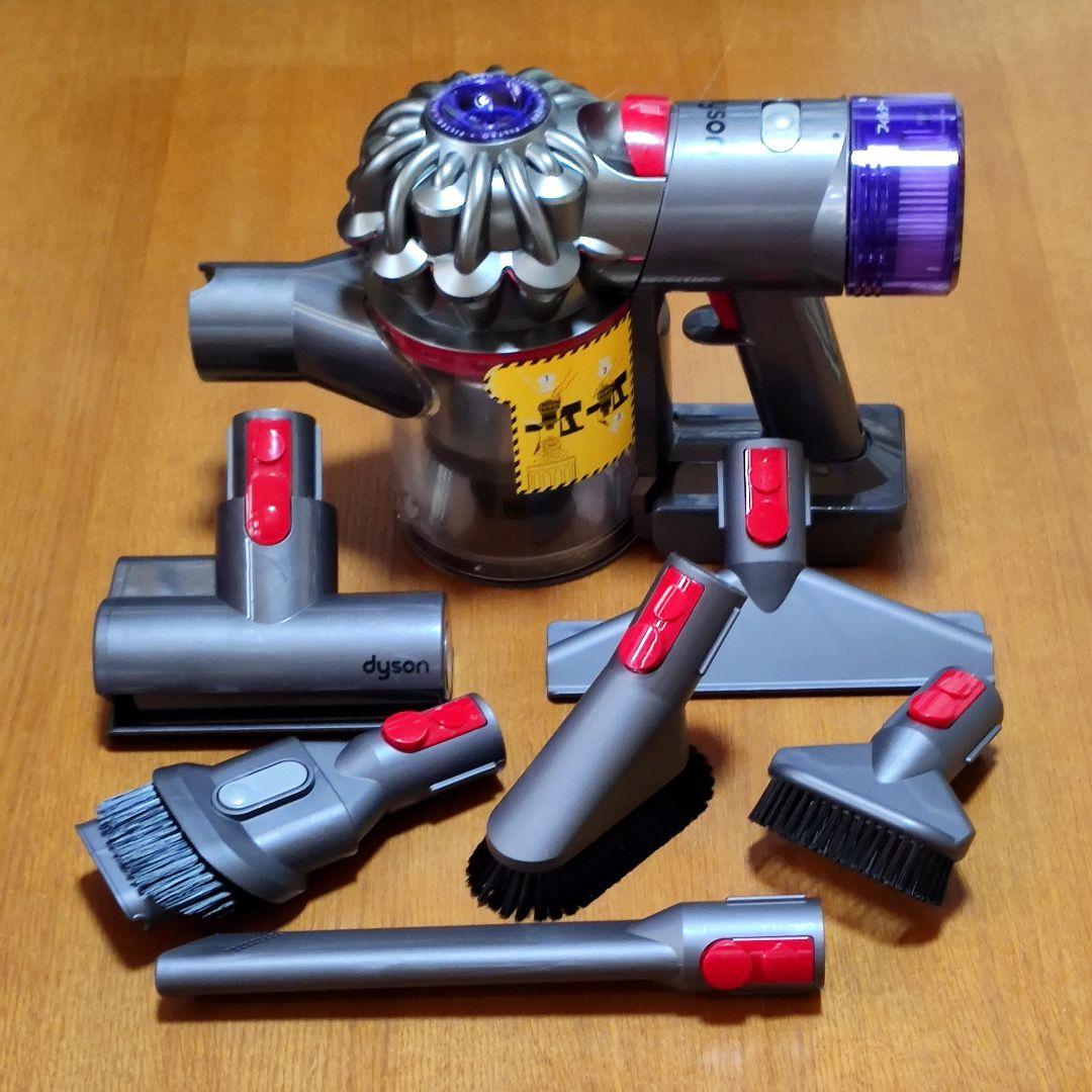 ダイソンV8 SV10K掃除機＋マキタ18vアダプターセット分解清掃済み 動作品