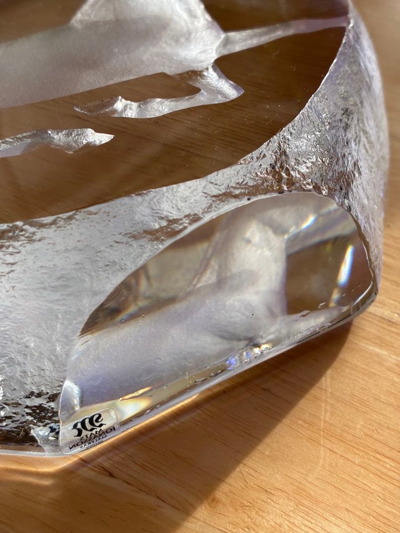 シ*ュ様 【スウェーデンのクリスタルオブジェ】Mats Jonasson作 馬モ