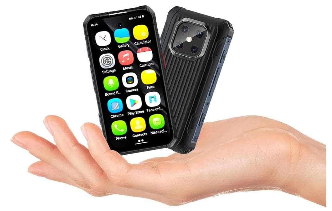 ミニスマホ 3.88インチ Android 12 スマートフォン 防水・防塵