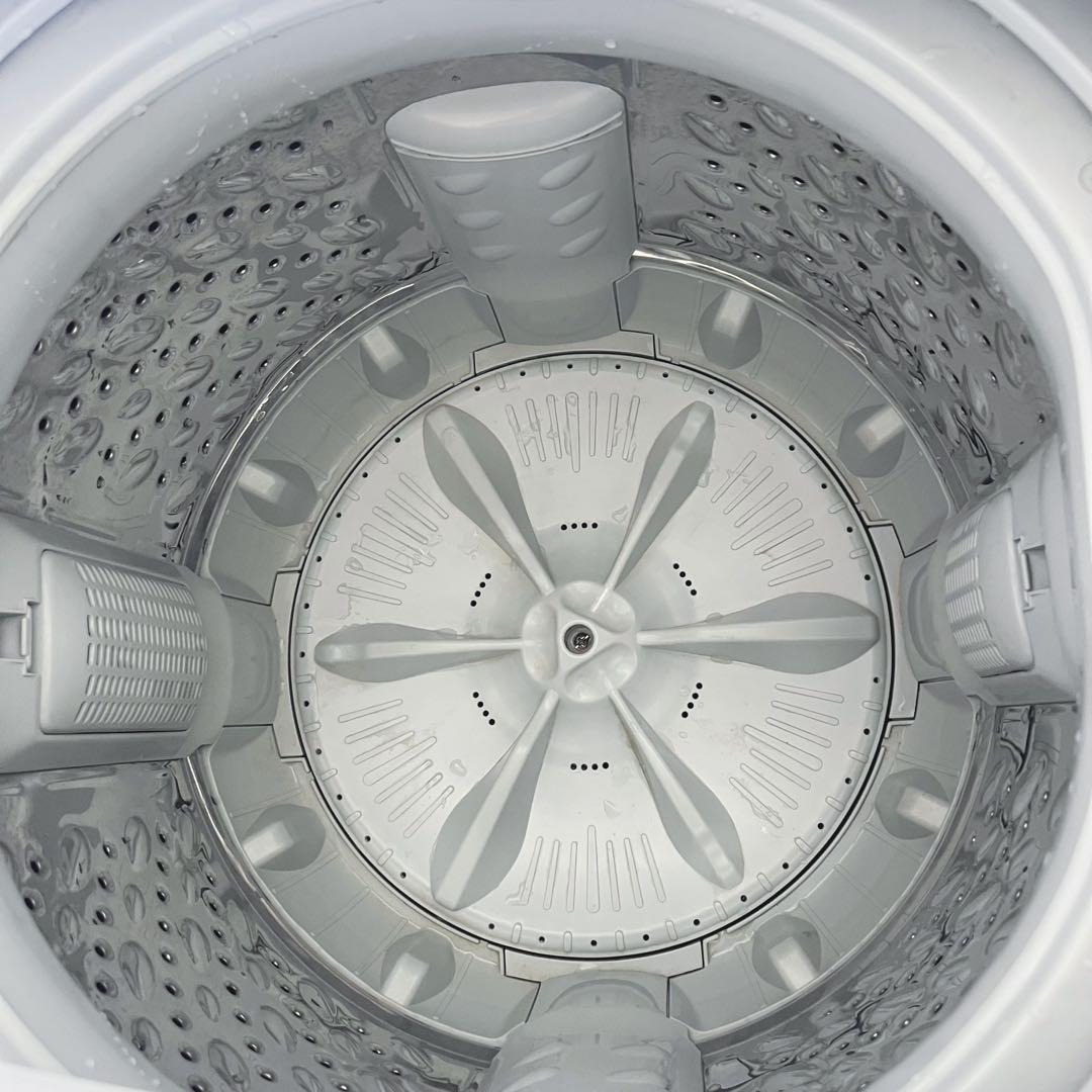 191取付無料！アイリスオーヤマ グラストップおしゃれデザイン7kg洗濯機！