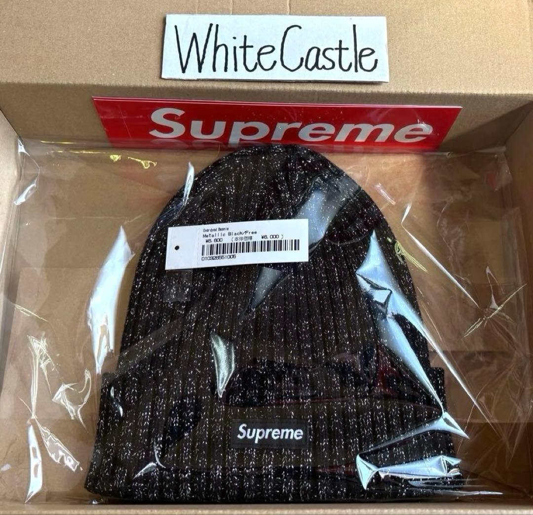 【新品 未開封 国内正規】 Overdyed Beanie メタリックブラック