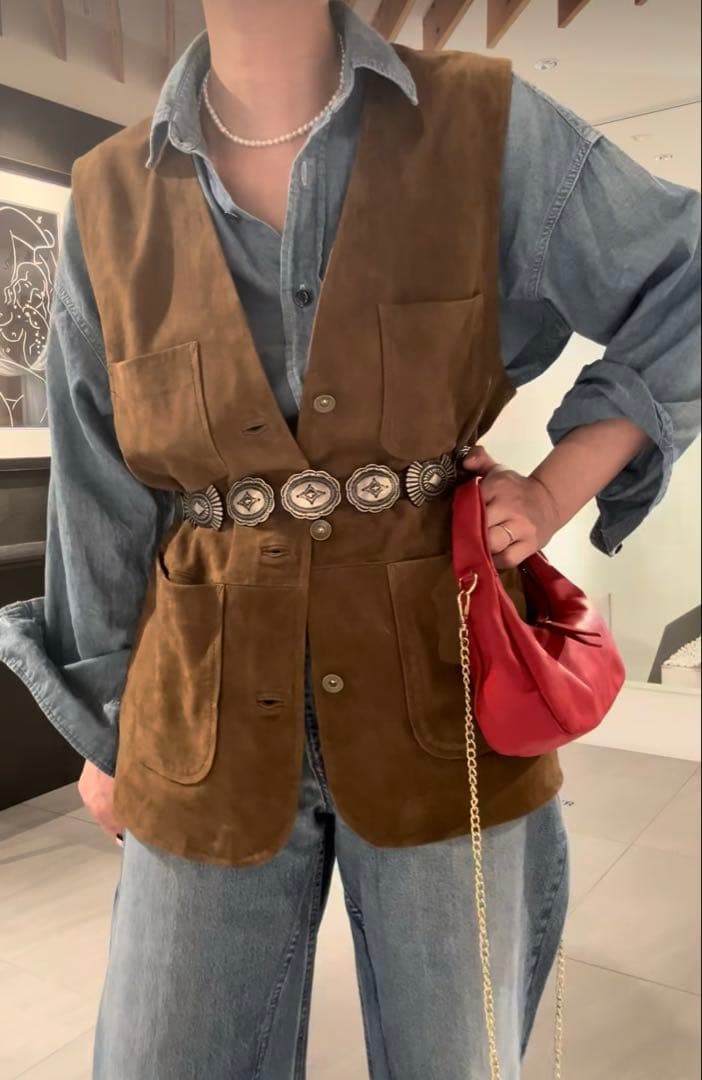 framework THRIFTY LOOKの別注のベスト