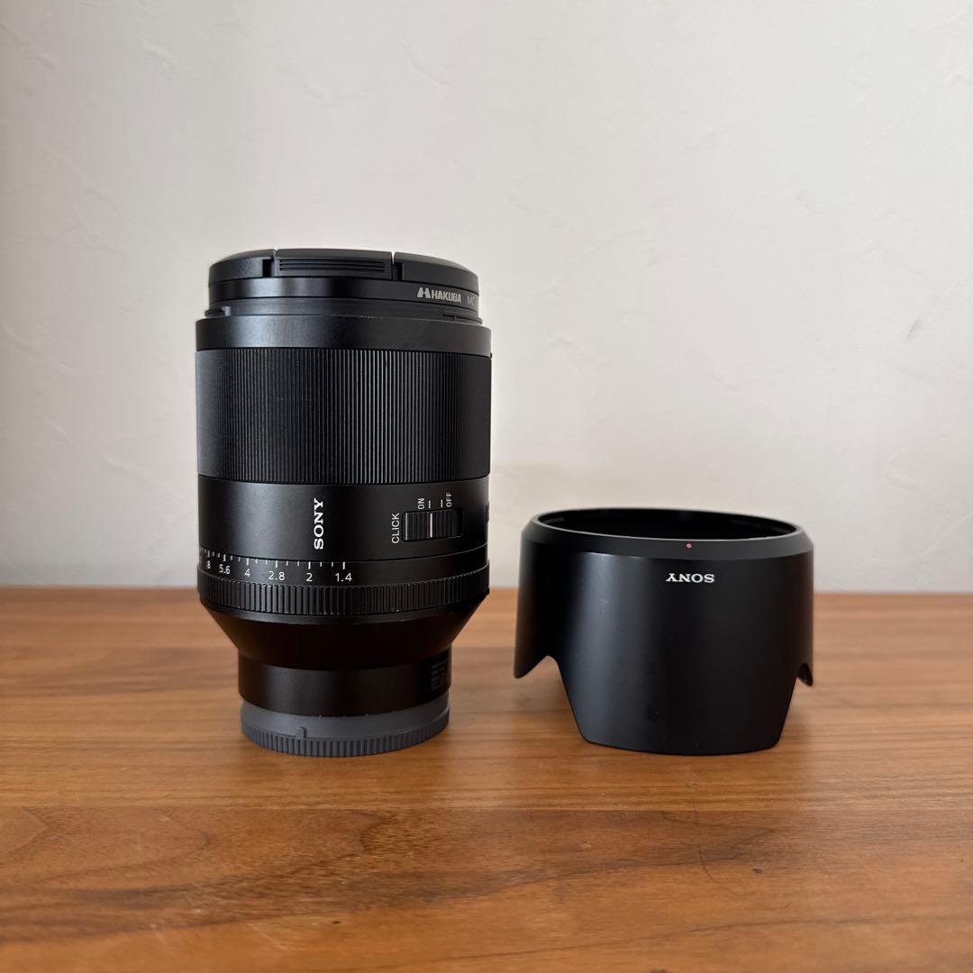 SONY Planar T* FE 50mm F1.4 ZA（フィルター付）