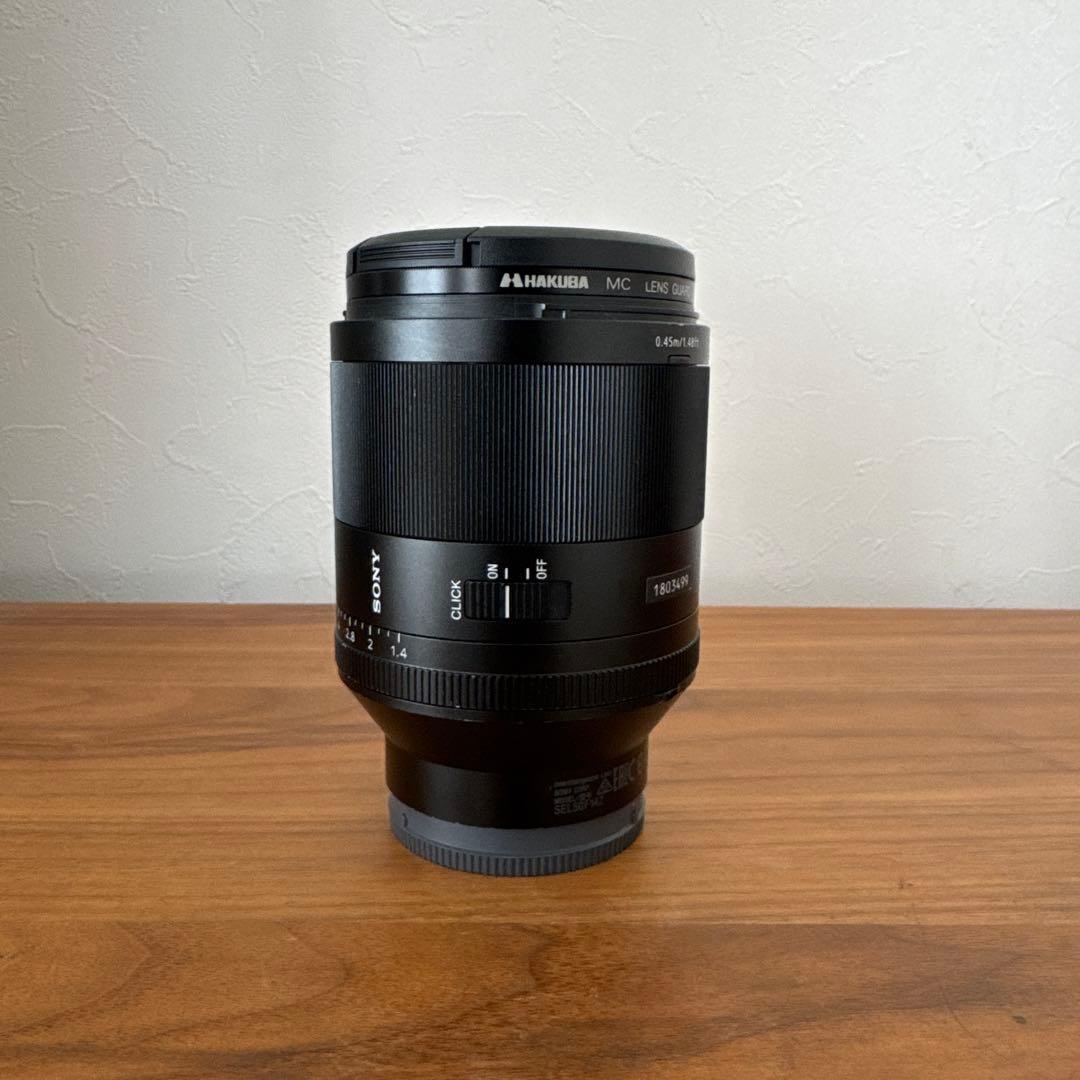 SONY Planar T* FE 50mm F1.4 ZA（フィルター付）