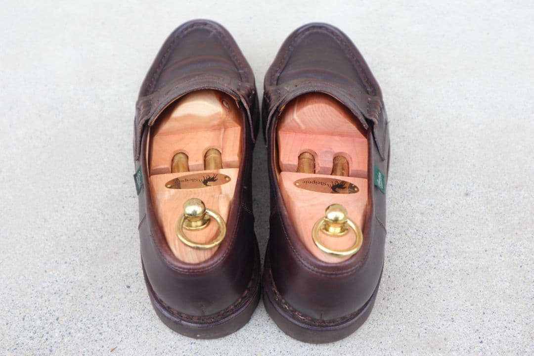 靴 PARABOOT REIMS MARCHE LIS CAFE 7 BRW