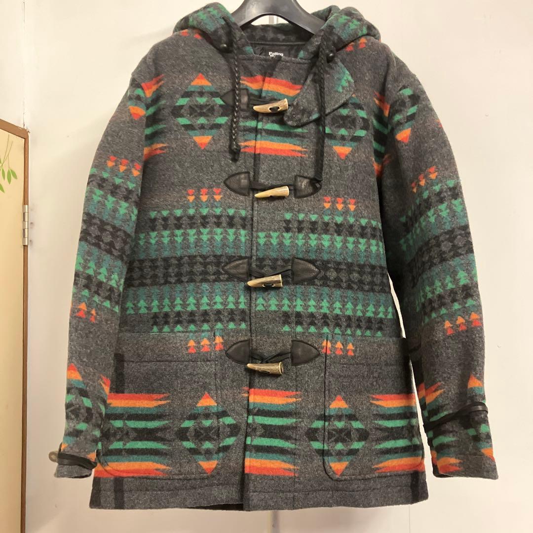 Falling Bonesフォーリングボーンズ★チマヨ★ウールJKT鹿革角ボタン