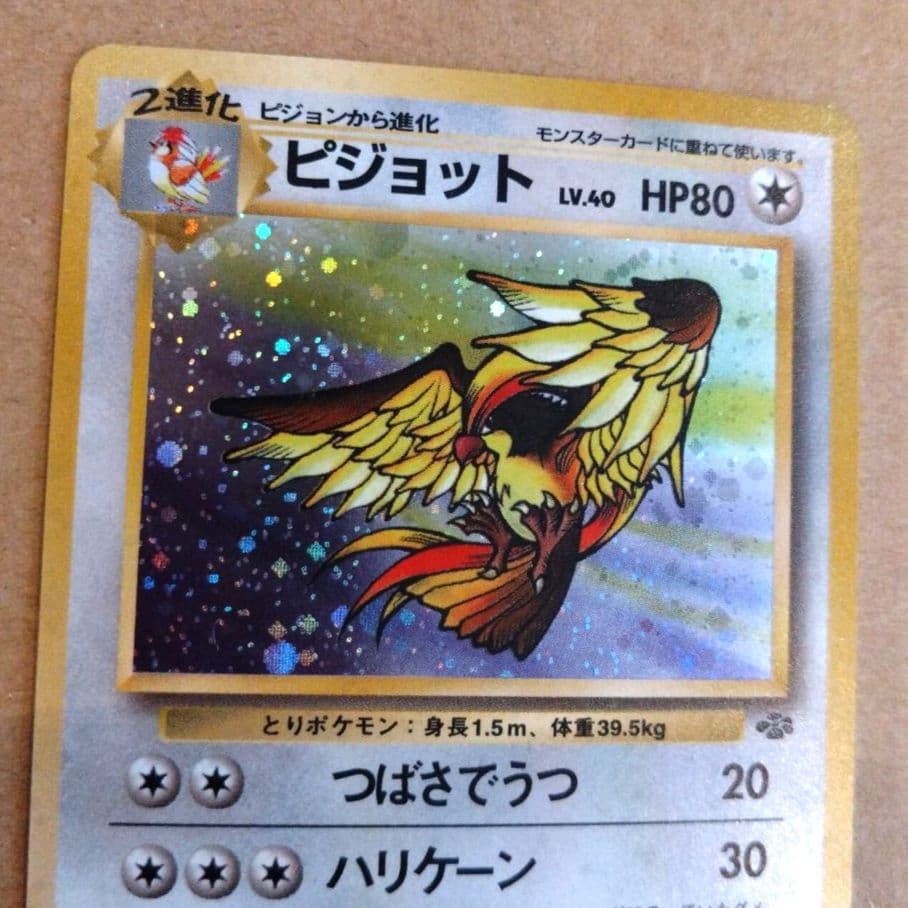 ピジョット　旧裏 ★ 第2弾拡張パック ポケモンジャングル