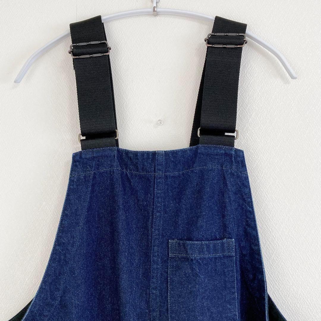 Johnbull　ファーマーサロペット　デニム　ワンウォッシュ　XS　ゆったり