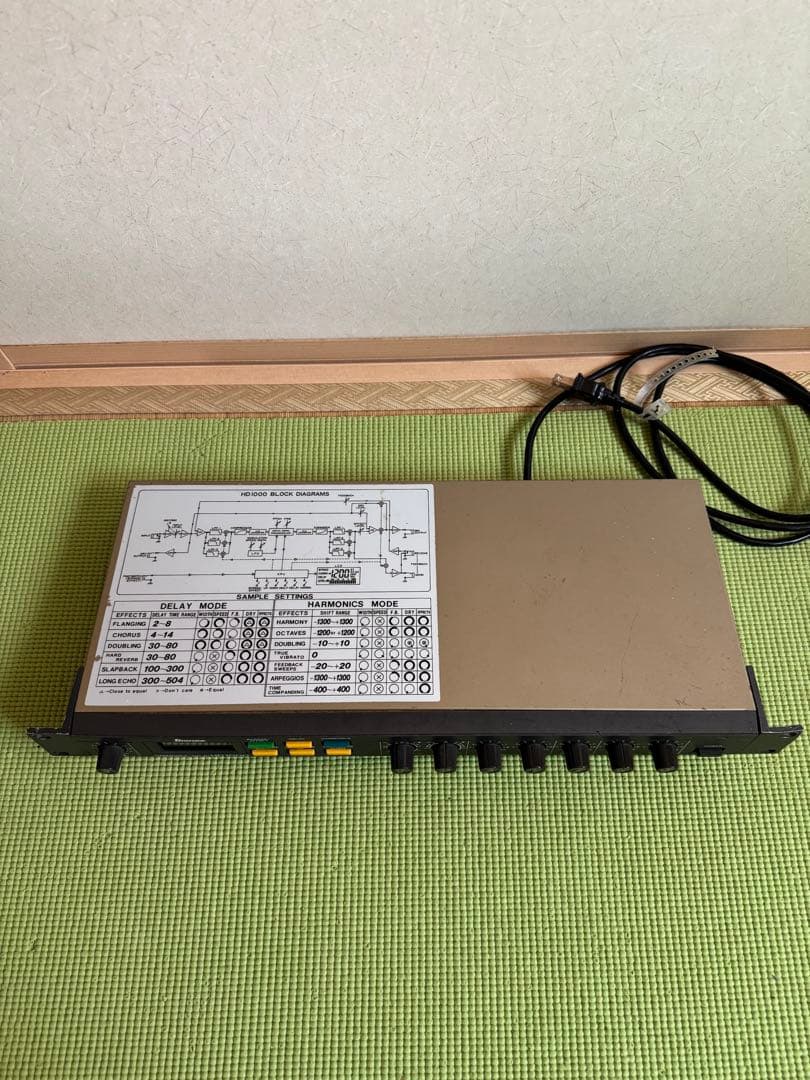 Ibanez HD1000 ハーモニクスディレイ