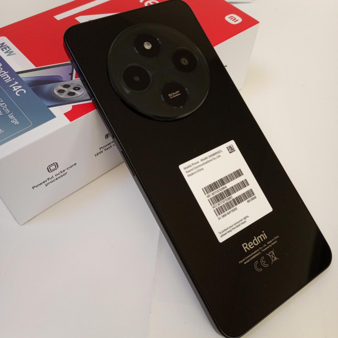 Redmi 14C ミッドナイトブラック スマホ 4GB+128GB 未開封品