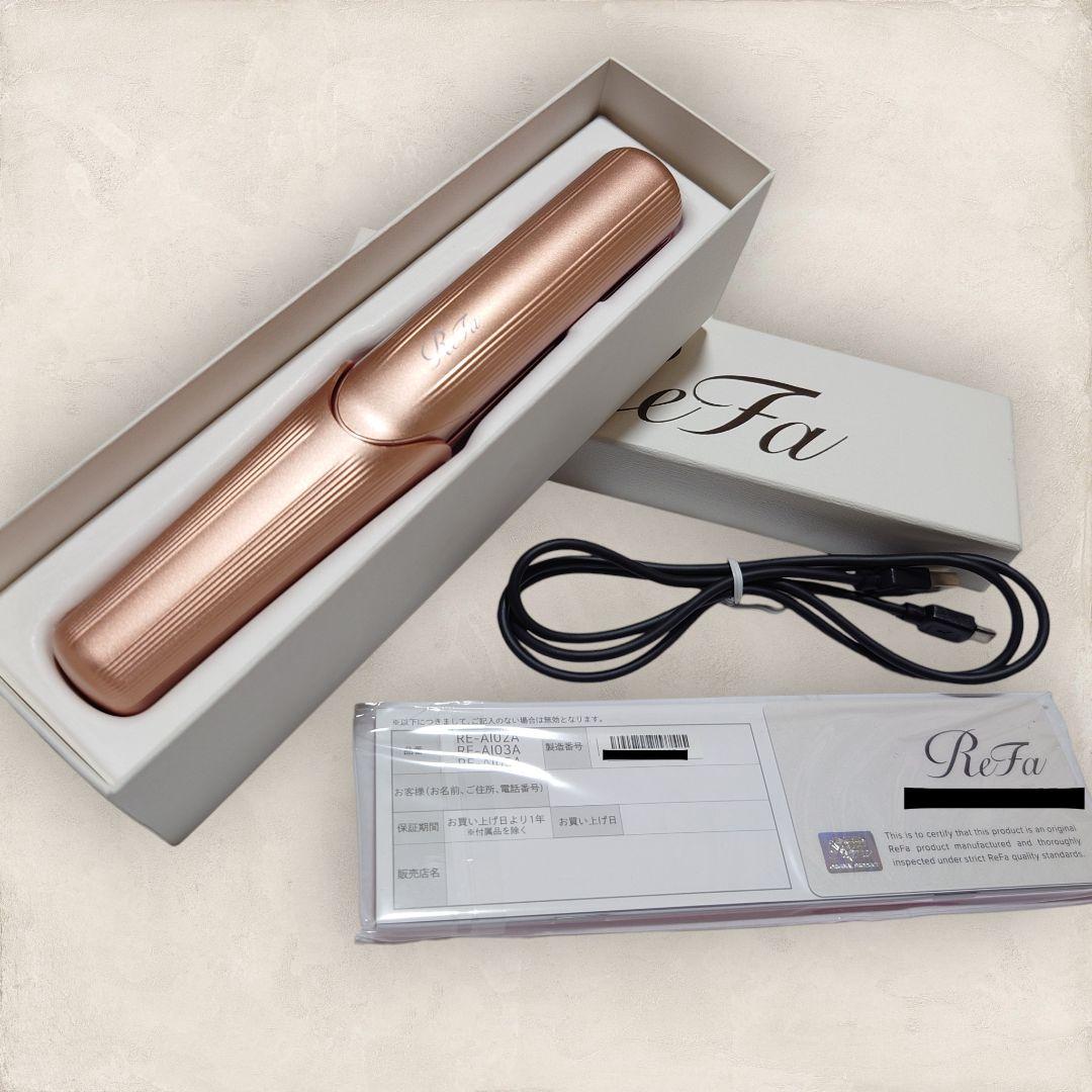✨本体極美品✨リファ フィンガーアイロン RE-AI05A ピンク