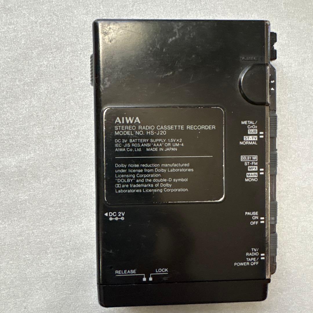 AIWA AUTO REVERSE カセットプレーヤー　カセットボーイ