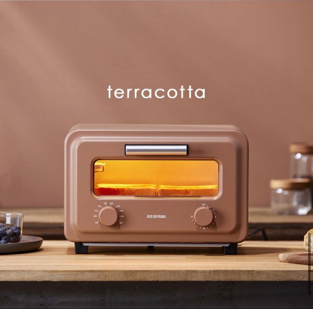 IRIS OHYAMA スチームカーボントースター KIST-601EA-T